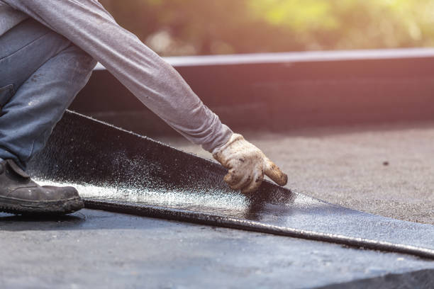 Professional Waterproofing technician working in Wilkinson, IN